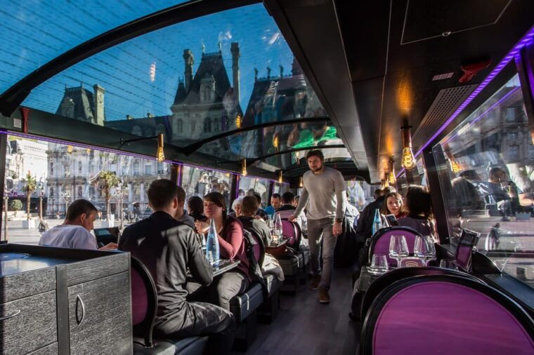 Bus Toqué Champs Elysées Tour W/ 3-Course Dinner & Champagne - Customer Reviews and Ratings