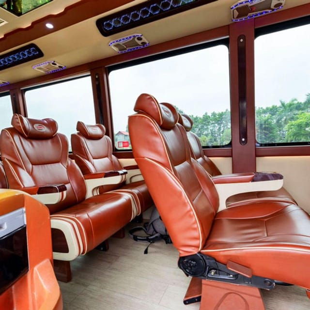 Bus Transfer From Hanoi to Pu Luong (Vip Limousine Bus) - Good To Know
