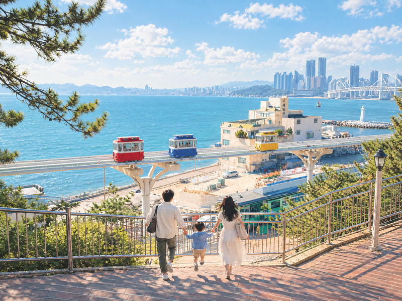 Busan Day Tour: Sky Capsule, Gamcheon, Haeundae Blueline Park & more - Gamcheon: colorful lanes with a serious past