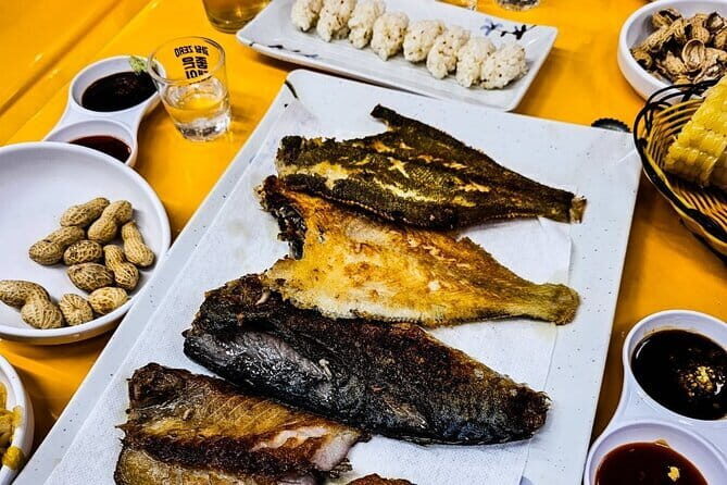 Busan: Food Crawl with Fish Market, Soju Tents & Local Snacks - What You’ll Eat and Drink