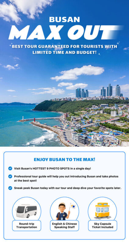 Busan Full-Day 9 Iconic Spots Tour with Hidden Gems - Nine stops to get your bearings in Busan
