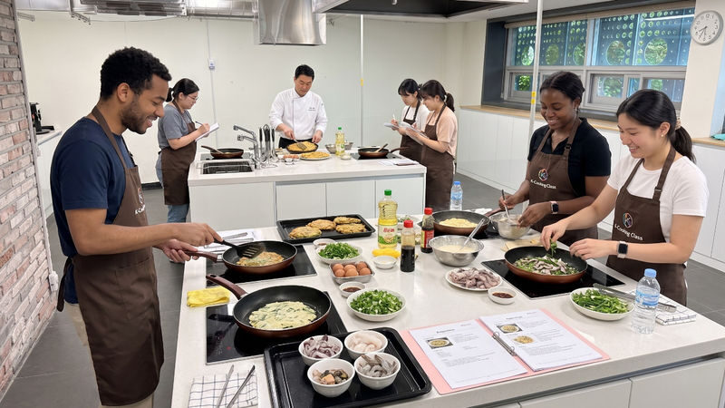 Busan Gupo Market Half-Day Cooking & Culture Tour with Souvenir - From market stalls to the kitchen