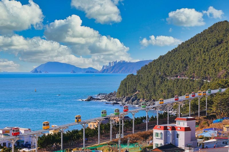 Busan Haeundae Blueline Park Sky Capsule & Beach Train Voucher - What the 4.8-kilometer ride is like