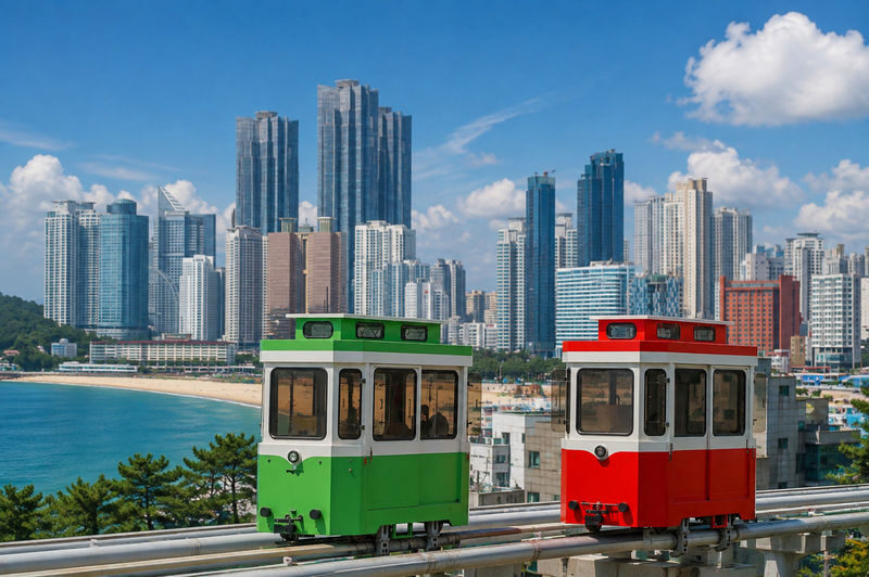 Busan Highlights: Small Group, Hotel Pickup & Sky Capsule - A practical way to cross Busan