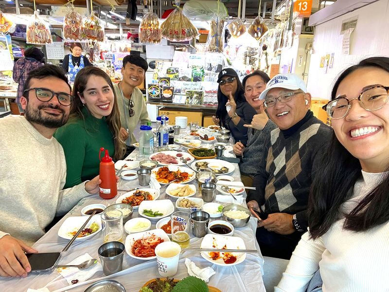 Busan Highlights: Small Group, Hotel Pickup & Sky Capsule - Bridges, harbor views and Jagalchi Market