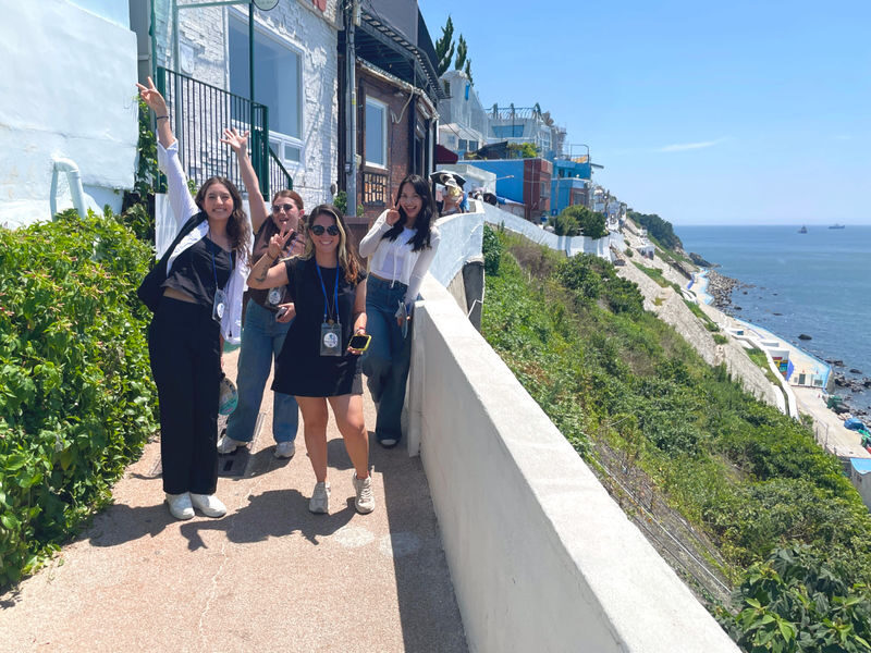 Busan Like a Local: Hangeul, K-Film Stories & Hidden Yeongdo - Yeongdo, seen from a local bus