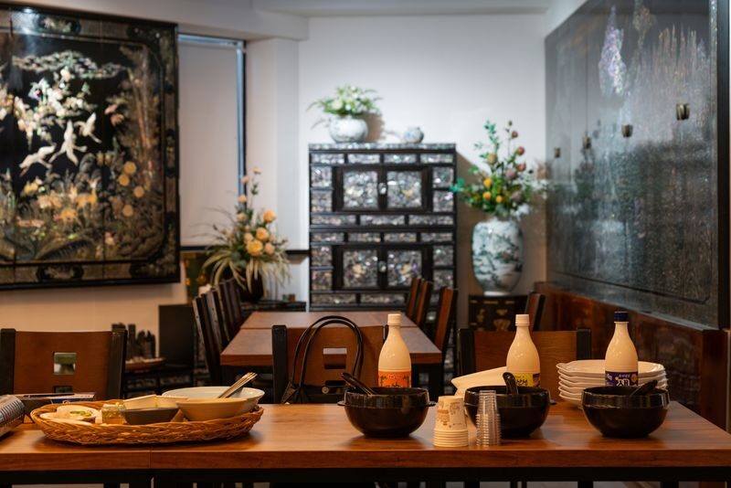 Busan Local Food Experience & Korean Pancake Cooking - Three kinds of makgeolli, with another option