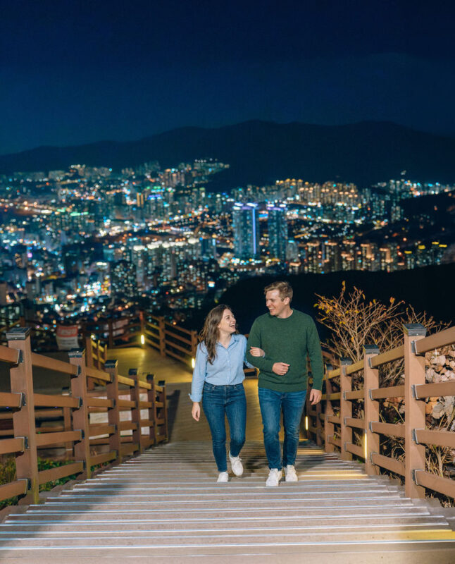 Busan Night View & Traditional Food Market Day Tour - Hwangnyeongsan Mountain: The Big Skyline View