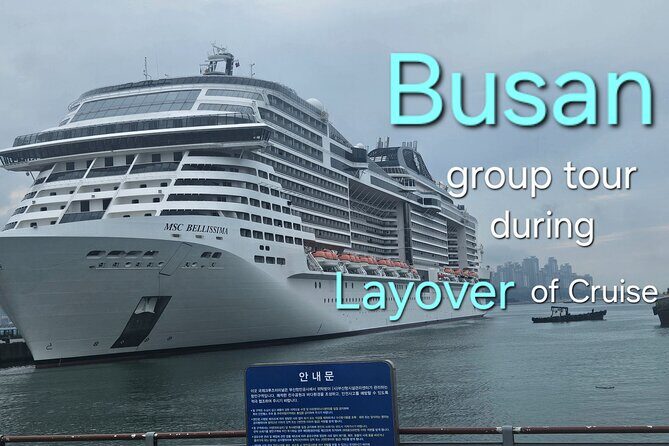 Busan shared tour during Layover of Cruise Max 12 guests - Good To Know