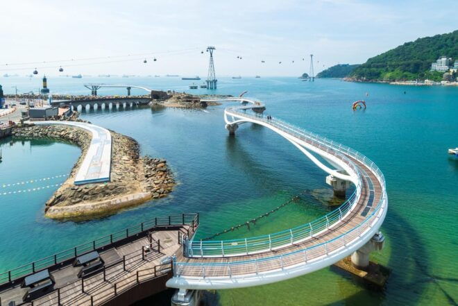 Busan Tour:Taejongdae + Huinnyeoul + Gamcheon +SongdoSkywalk - Taejongdae Experience