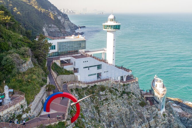 Busans Top 5 Tourist Attractions One Day & Night Tour - Gwangalli Beach and Diamond Bridge