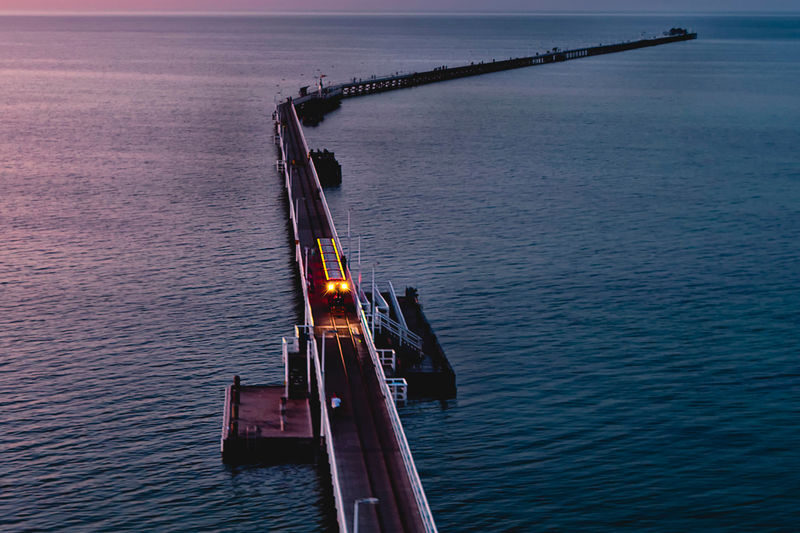 Busselton Jetty Return Train Ride - A short train ride across a very long jetty