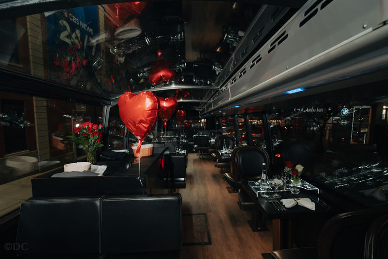 Bustronome Gourmet Meal Double Decker Trip in New York - The menu, including vegetarian and children’s meals