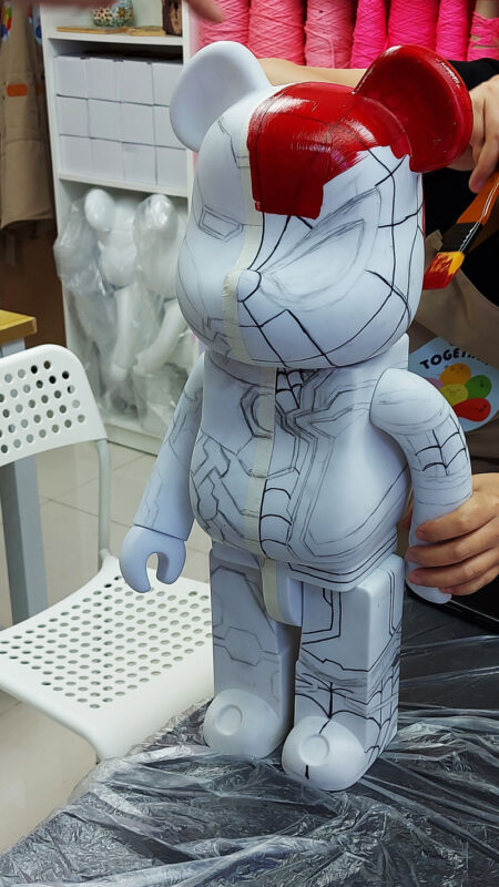 BUY 1 GET 1 FREE: GET TOGETHER - BEAR DRAWING DIY WORKSHOP @ KWUN TONG - Turning a building-block bear into your own design