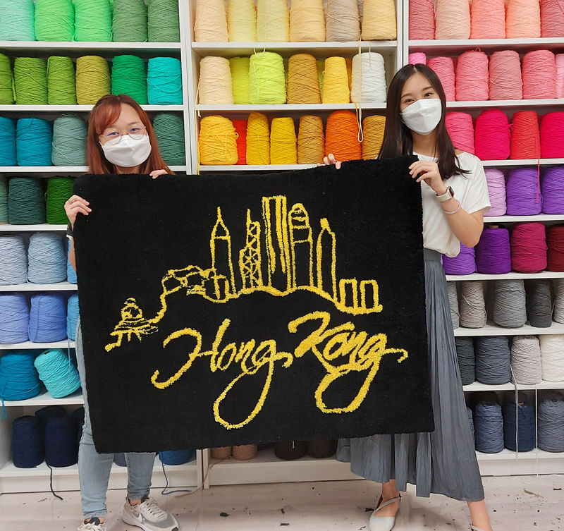 BUY 1 GET 1 FREE: TUFTING WORKSHOP - GET TOGETHER WORKSHOP | KWUN TONG - From a blank canvas to a tufted picture