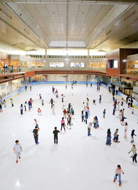 BX Ice Rink Ticket in Tangerang Selatan - On the ice: room to learn, with a crowd caveat