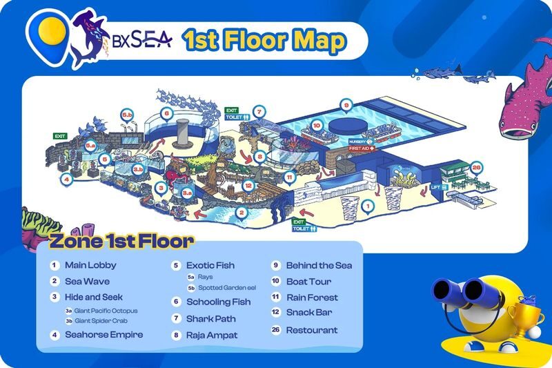 BXSea Ticket in Jakarta - Following the 485-meter route