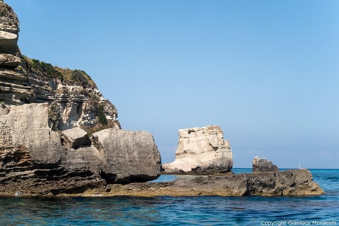 By Boat Between the Sea and the Most Beautiful Beaches! Capo Vaticano - Tropea - Briatico - Relaxing and Sunbathing on the Pristine Shores