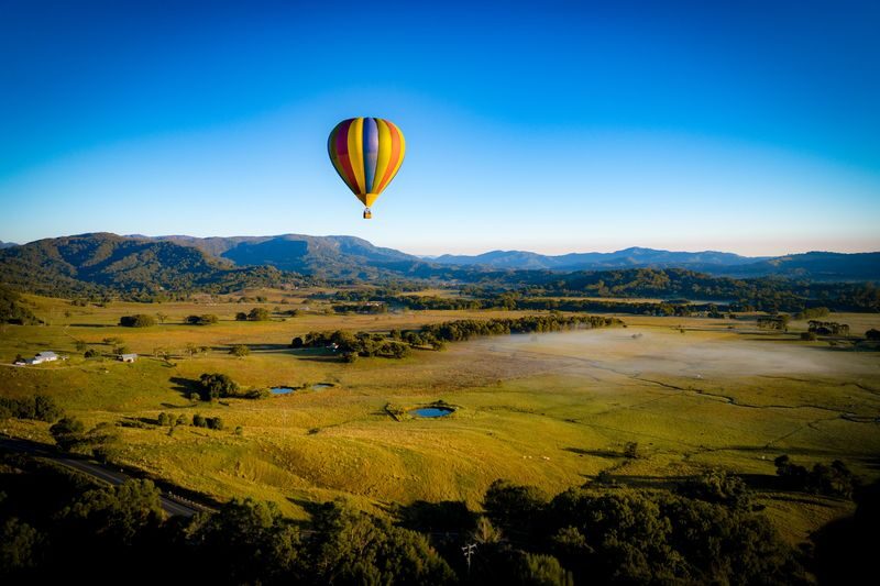 Byron Bay Sunrise Air Balloon Experience with Breakfast - Breakfast at Three Blue Ducks