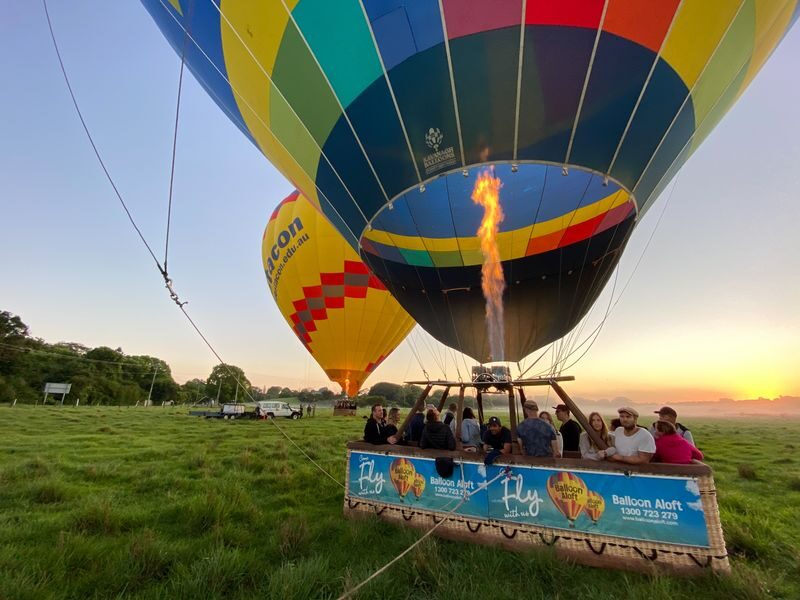 Byron Bay Sunrise Air Balloon Experience with Breakfast - Price and what the package covers