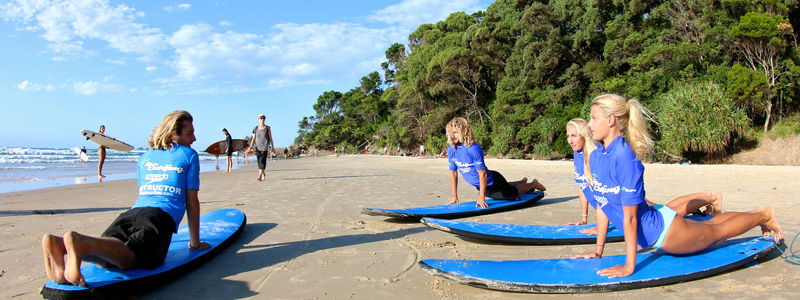 Byron Bay Surf Lesson - At a glance
