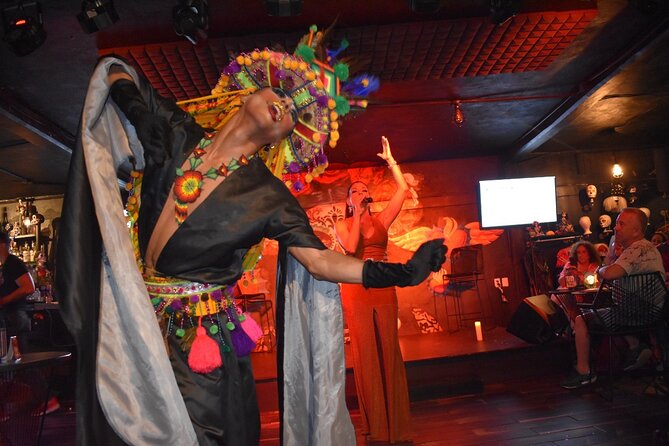 Cabaret Show and Mixology Cocktails in a Mexican Cantina - Decorative Costumes and Mexican Atmosphere