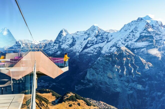 Cable Car Roundtrip to Schilthorn: Piz Gloria & Spy World - Journey Description