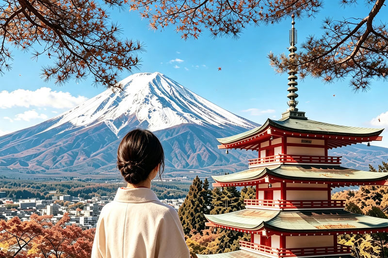 (Cable Car Ticket Included) Mt. Fuji & Lake Kawaguchiko Day Tour | Mt. Tenjo Park / Oshino Hakkai / Chureito Pagoda / Lawson Convenience Store | Off-Peak Travel (Departing from Tokyo) - The quick take