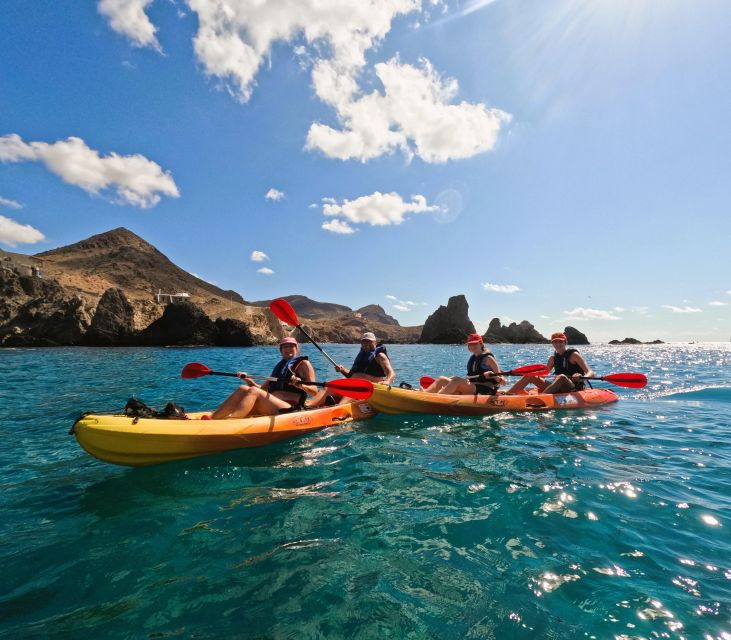 CABO DE GATA: GUIDED KAYAK ROUTE + SNORKELING + FREE PHOTOS - Pricing and Duration
