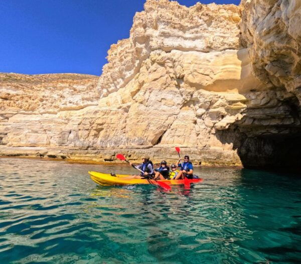 CABO DE GATA: GUIDED KAYAK ROUTE + SNORKELING + FREE PHOTOS - Booking and Cancellation