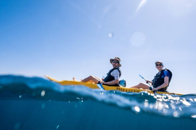 Cabo: Half-Day Kayak & Snorkel to Santa Maria & Chileno Bay - Tour Duration and Instructors