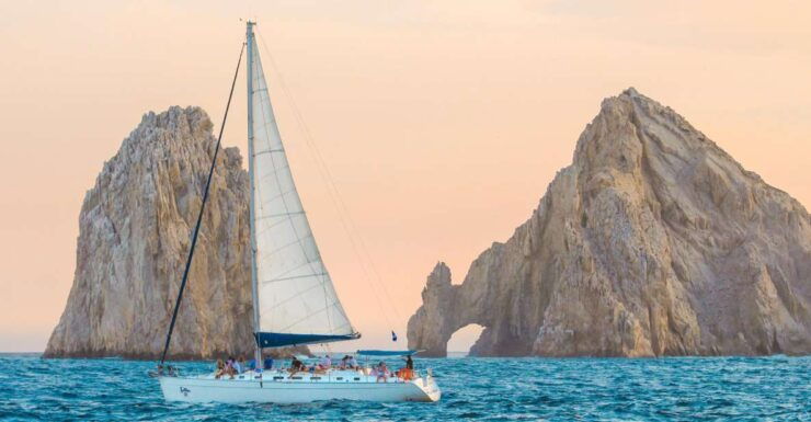 Cabo Luxury Sunset Sailing Adventure With Open Bar - Sunset Sailing on a Luxury Yacht