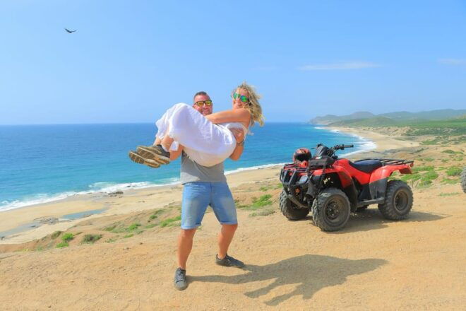 Cabo San Lucas: Beach & Desert Migriño ATV Tour - Pickup and Locations