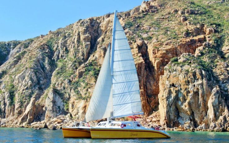 Cabo San Lucas: Sunset Catamaran Cruise With Jazz and Wine - Inclusions
