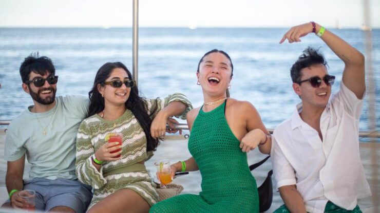 Cabo San Lucas: Sunset Party Cruise With Open Bar - Experience and Entertainment