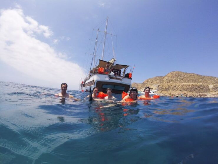 Cabo: Snorkel Yacht Cruise With Luxury Lunch and Open Bar - Booking Information Overview