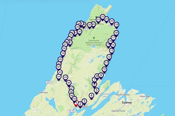 Cabot Trail: a Smartphone Audio Driving Tour - Tour Details