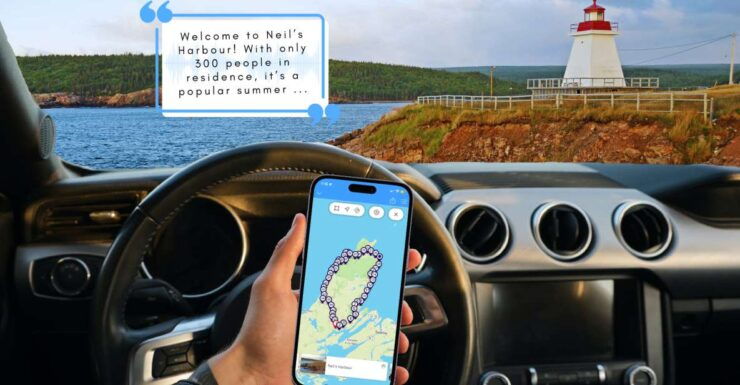Cabot Trail Smartphone Audio Driving Tour - Tour Duration and Accessibility