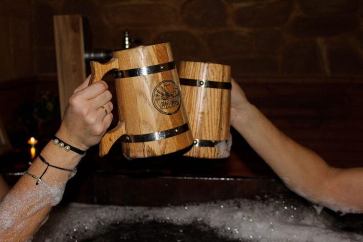 Cadiz: Beer Spa Entry Ticket With Beer and Local Snacks - Ticket Details