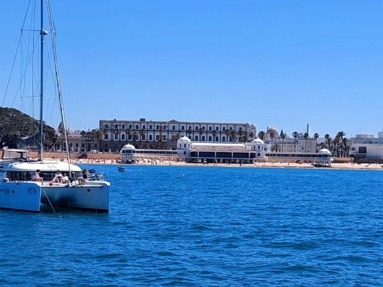 Cadiz Capital: Catamaran Experience With a Swim and Lunch - On-Board Activities and Amenities