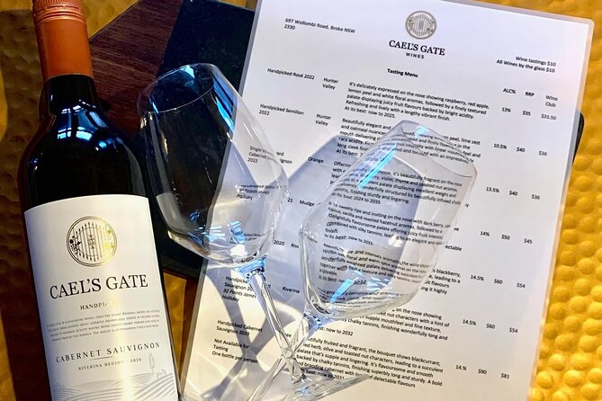 Cael's Gate Wine and Cheese Tasting in Broke - Common Questions
