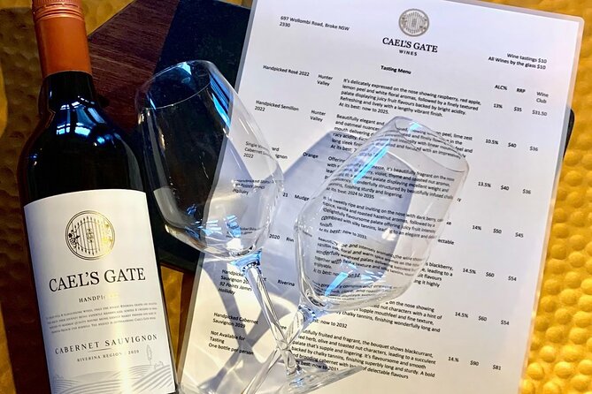 Caels Gate Wine and Ploughman's Lunch in Broke - Additional Information
