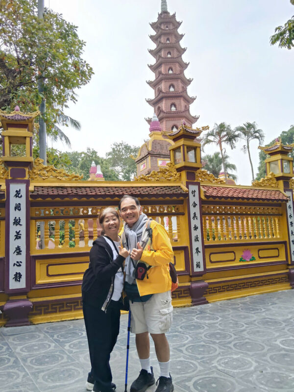 Cafe Hopping Tour In Ha Noi - Tran Quoc Pagoda: a quieter finish