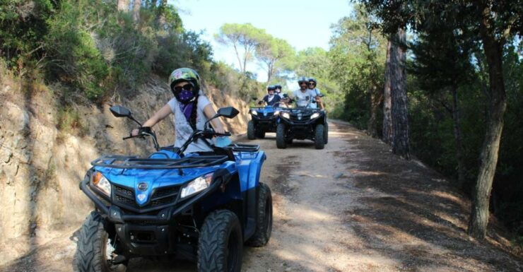 Cagliari: ATV Experience Swimming at Waterfalls From Chia - Tour Highlights
