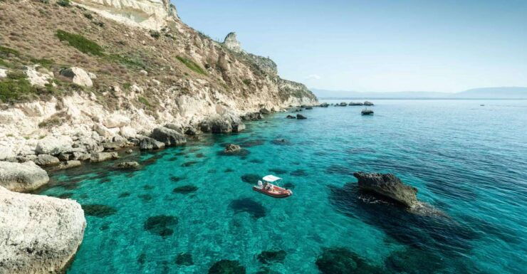 Cagliari: Devil's Saddle Adventure in Turquoise Waters - Experience Itinerary