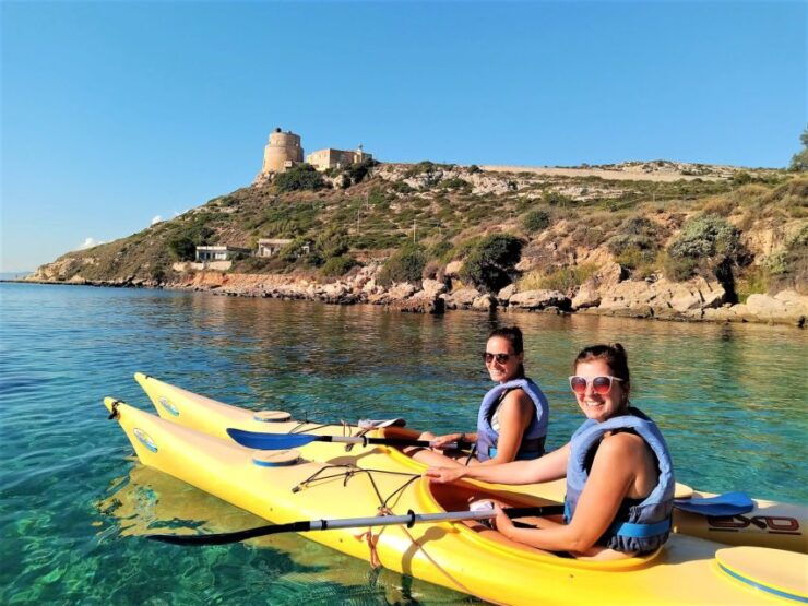 Cagliari: Guided Kayak Excursion in the Gulf of Cagliari - Experience Highlights