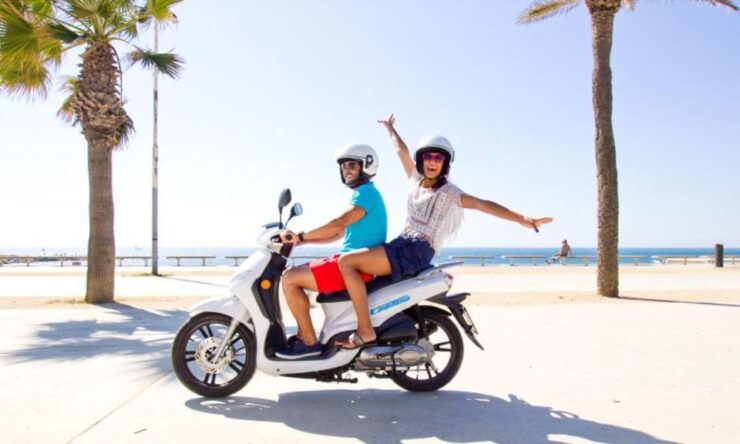 Cagliari: Hidden Coves by Scooter Private Tour From Chia - Experience Description