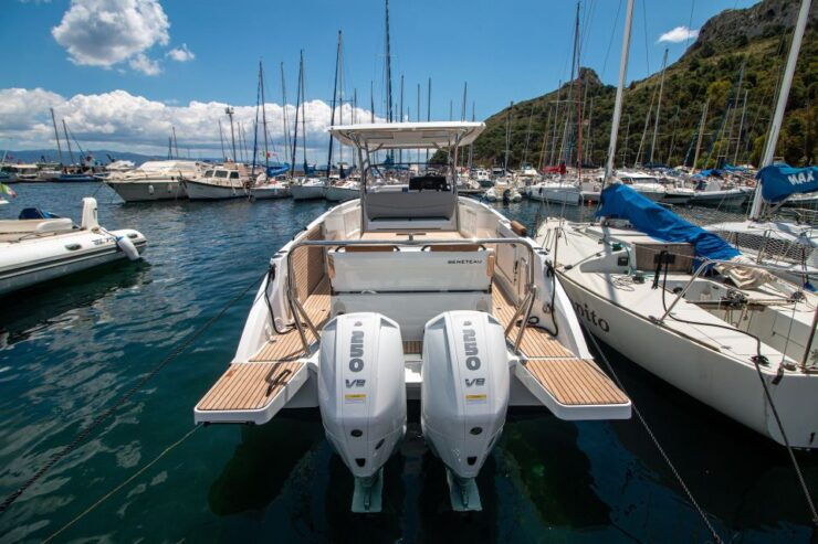 Cagliari: Luxury Motorboat Tour With 3 Swimming Stops - Tour Highlights