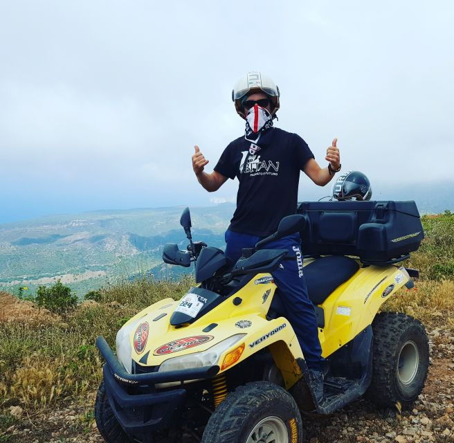 Cagliari: Quad Adventure Shore Excursion - Inclusions