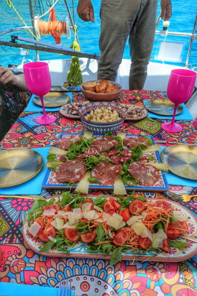 Cagliari Relax on Sailing Boat With a Rich Traditional Meal - Frequently Asked Questions